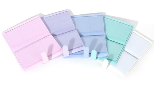 Image of Mini Photo Album 108 Pockets for 3x2 inch Instax Mini Films - Fits Instax Mini 13, 12, Evo, 7s, 8, 25, 50s, 90, Polaroid PIC-300P, Z2300, Instax SP-1 - Portable Film Storage Book (Taro Purple)