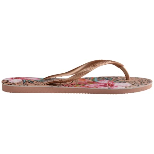 Havaianas Girls Kid's Slim Animal Floral Flip Flop Sandals3