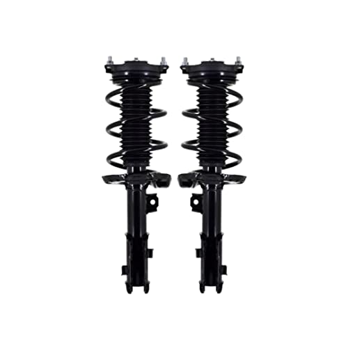 Pm Auto B202828 Pair 2 Front L-R Quick Complete Strut-Coil Spring cover