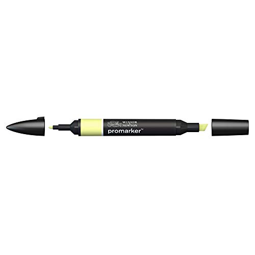 Image of Winsor & Newton Promarker, Alcohol Based Markers, Lime Zest (G159), Double Tipped Drawing Marker Set for Artists, Graphic Designers, Illustrators - Chisel & Fine Twin Tip, Streak Free Coverage