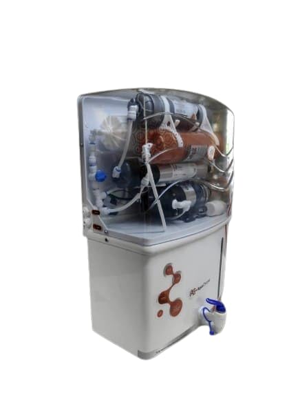Image of Aqua Chrome Copper RO Water Purifier RO+UV+Copper+TDS+Mineral Adjuster 12 Litre Wall Mountable