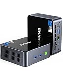 GMKtec Mini PC Preinstalled Windows 11 Pro Intel Core i7-1195G7 (Turbo 5.0 GHz) 32GB DDR4 1TB SSD Desktop Mini Computers WiFi 6, BT 5.2/ DP, HDMI/RJ45 2.5G/USB4.0