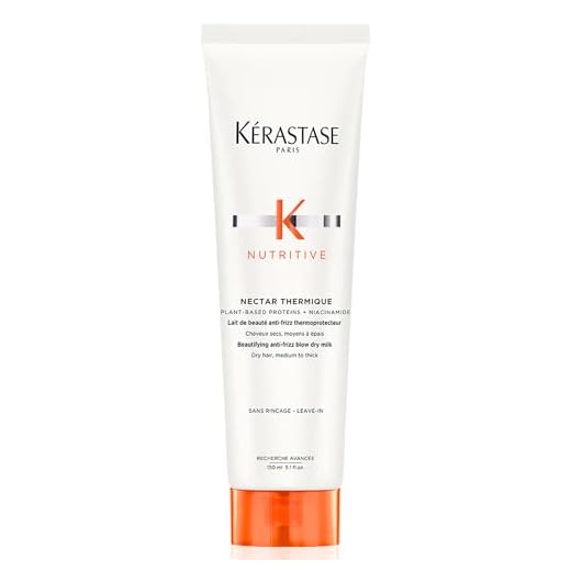 Kérastase Nutritive Nectar Thermique, Leave-In Protetor Térmico Anti Ressecamento com Proteínas Vegetais e Niacinamida para Cabelos Médios a Grossos,150ml