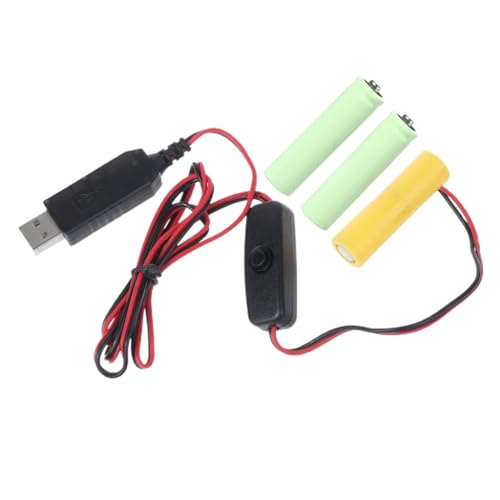 Cable USB para batería dummy 4.5V para 3 pilas LR03 miniatura 1