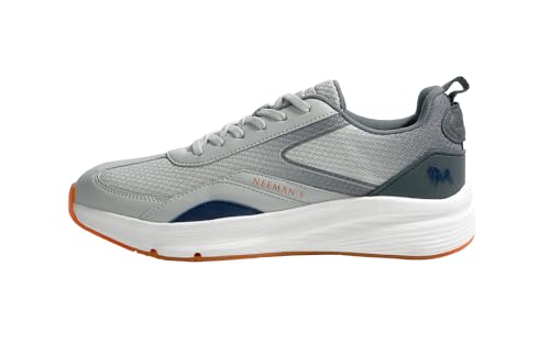 Image of Neeman's Light Trainers Sneakers for Men | Comfortable & Flexible Eva Mid Sole and Breatheble Mesh with Gradient Prints