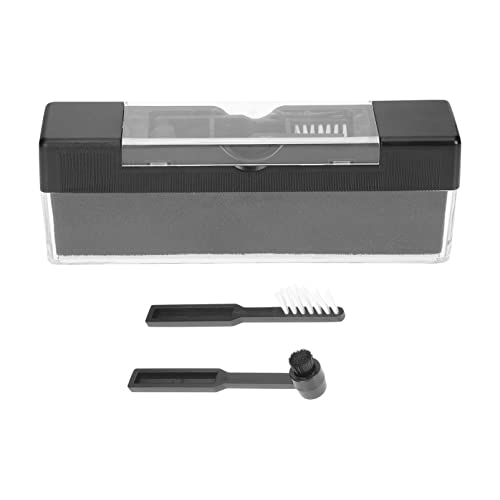 LAPYAPPE 1set -Static Vinyl Record Cleaning Brush Essential Phono Care Tool for Dust Removal Safe for Turntables Compact and Easy to Store for