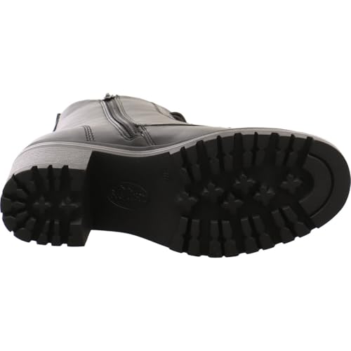 s.Oliver Damen Stiefeletten zum Schnüren mit Blockabsatz Herbst, Schwarz (Black), 38 EU – Ansicht 6