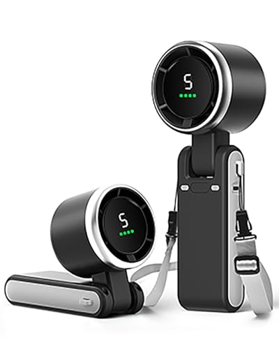 Lista de Ventiladores Walmart Mexico , tabla con los diez mejores. 44 COZOME Ventilador Turbo 3 en 1 con LED, 13550 RPM y 3600mAh 12H - Plegable para Mano/Cuello/Escritorio, Portátil para Viajes/Camping/Oficina