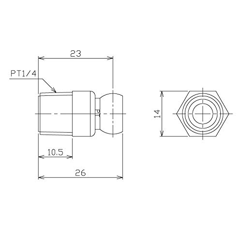 あいページ 82026 | コネクタ クーラントシステム 1/4タイプ | VERTEX