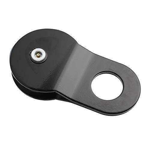 8T Heavy Du atch Block Puleggia per verricello – Doppio Capaci Metal Design Previene Dama, ideale per gli appassionati di fuoristrada e applicazioni di recupero