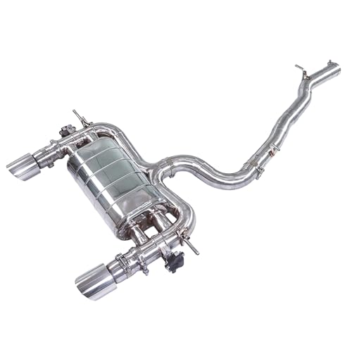 silencieux de voiture Catback Valvetronic tuyau d'échappement adapté pour Audi TT MK3 4WD 2.0T 2015-2024 système de silencieux en acier inoxydable