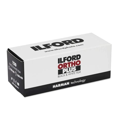 Ilford Ortho Plus 120 pellicule orthochromatique au grain fin pour un contraste net