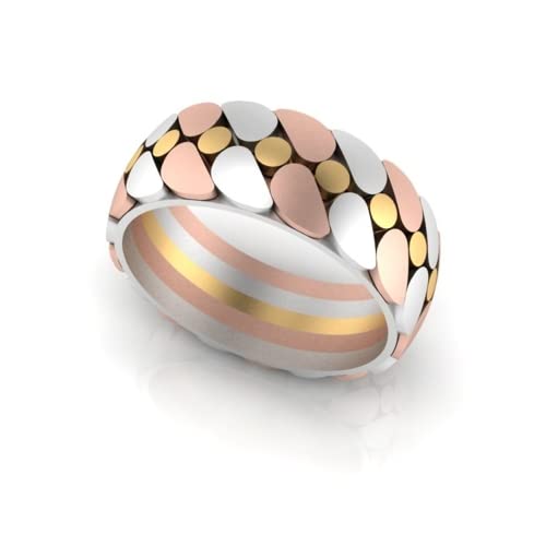 18KT (750) Rose Gold Ring For Women-H-020-La