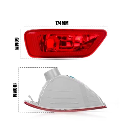 Feu antibrouillard arrière droit pour Jeep Compass et Grand Cherokee - 4
