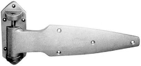 Dent 17" Reversible Large Door Cam-lift Hinge w/ Flush Offset Cast Aluminum Finished D38-01