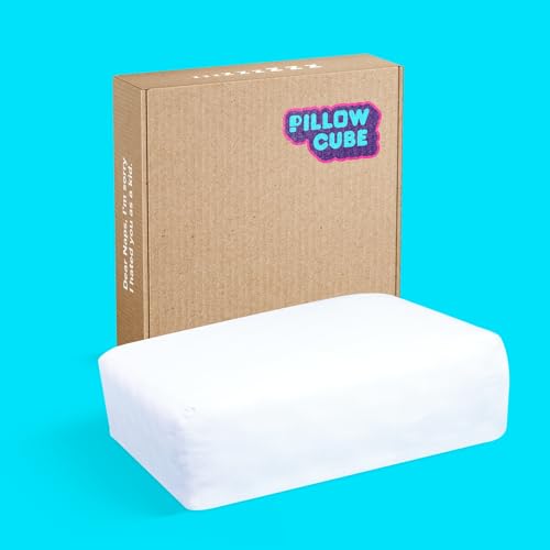 Pillow Cube Side Cube - 5 Cube Pillows for Side Sleepers Cooling Memory Foam Pillows for Neck and Shoulder Pain - King Queen Twin 24x12x5