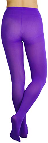 Image of ToBeInStyle Women's Nylon Solid Opaque Pantyhose Tights