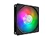 Price comparison product image Cooler Master SickleFlow 140 V2 ARGB Square Frame Fan, ARGB 3-Pin Customizable LEDS, Air Balance Curve Blade, Sealed Bearing,140mm PWM Control for Computer Case & Liquid Radiator