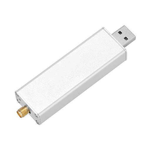 DECDEAL RTL2832U + R820T2 0.1MHz-1.7GHz TCXO ADSB UHF VHF HF FM RTL.SDR Receptor de sintonizador USB