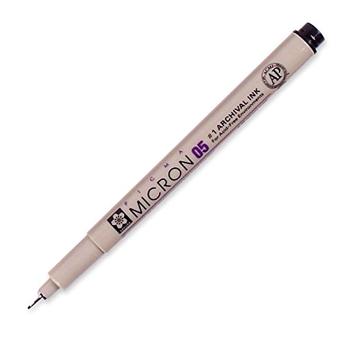 Pigma Micron 6 Fineliners Noir - Image 6