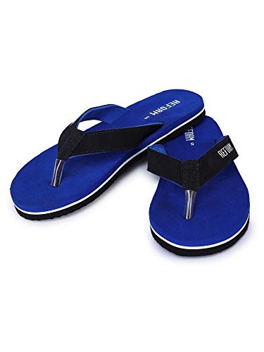 Image of REFOAM Red Rubber Slip on Casual Slippers /Flip-Flop for Women