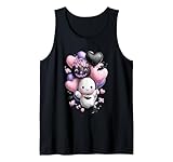 Photo Gallery adorabile fantasma cuore palloncini halloween magia canotta Photo Gallery adorabile fantasma cuore palloncini halloween magia canotta
