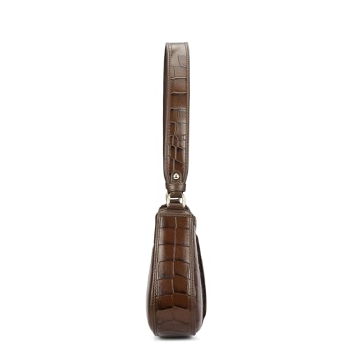 Image of Da Milano Leather Shoulder Bag for Women (01908OL)