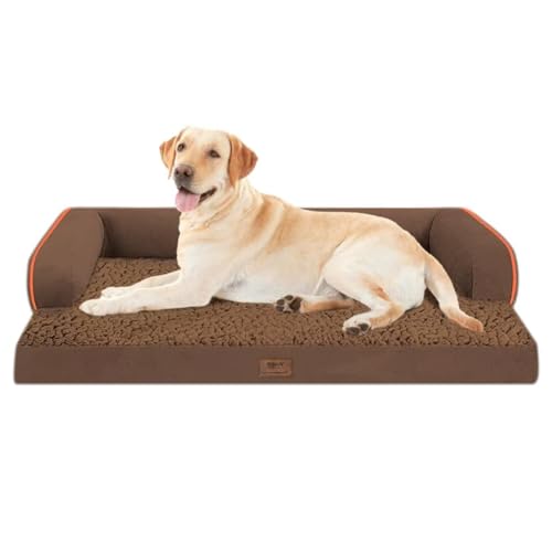 Großes wasserdichtes orthopädisches Memory-Schaum-Hundebett