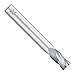 Kodiak Cutting Tools KODIAK136453 USA Made Solid Carbide End Mill, Long, 4 Flute, 3/16