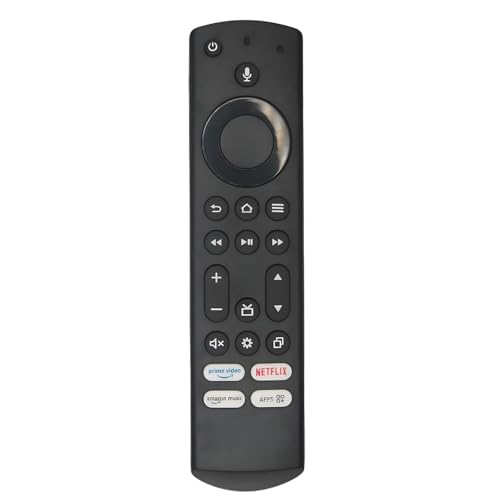 Image of BLACKSHEEP Compatible Remote with Croma Tv Original with Out Alexa Voice Assistant Remote Control Suitable of EL7365 EL7368 EL7366 EL7367 Croma Android Smart Television,- (Black)