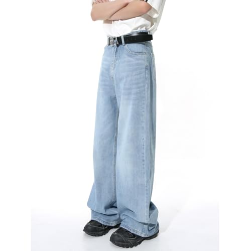 Men's Jeans Autunm American Casual Straight Loose Casual Commute Gathering Weekend Home Long Pants3