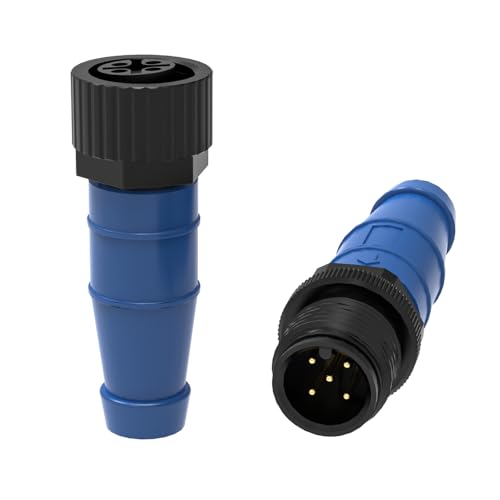 4 AWG Tinned Marine Butt Connectors, 5 Pack