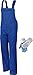 Produktbild Qualitex BW 270 Arbeits Latzhose in versch. Farben + gratis Arbeitshandschuhe (62, Kornblau)