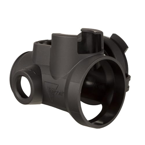 Image of Trijicon MRO HD Black Cover with Clear Lens Caps, Durable Thermoplastic Polyurethane, Matte Black (AC31026)