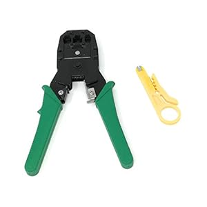 TEMPO DI SALDI Pinza Crimpatrice Plug RJ11 RJ12 RJ45 4 6 8 Poli Per Cavo Di Rete Ethernet Lan