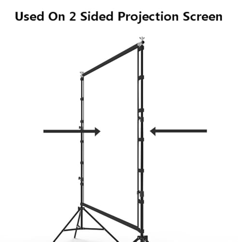 Pantalla de proyección portátil con soporte 120in 16:9 miniatura 5