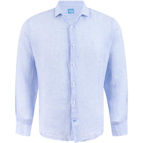 Chemise en lin homme Panareha Krabi gris à carreaux mode été vêtement casual chic