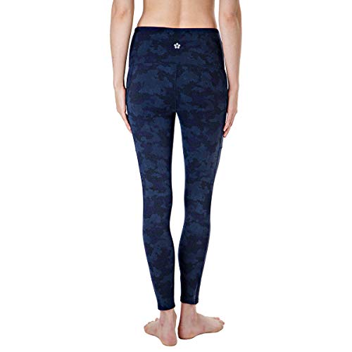 Tuff Athletics Women's Active Supplex Yoga Legging With 40+ Sun Protection Wally Floral Medium #TOP2