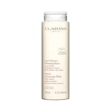 Clarins Velvet Cleansing Milk 200ml –|Gentle Makeup Remover & Hydrating Cleanser for Soft and Clean Skin | Ideal for Sensitive Skin