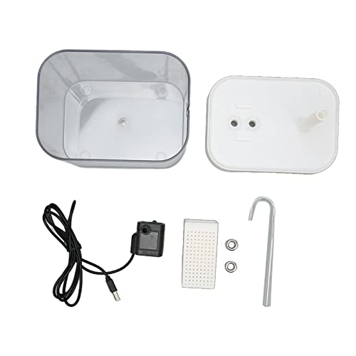 Fuente de agua USB silenciosa para gatos y perros 1.5L