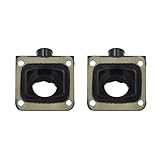 Interfaz de carburador for motocicleta, colector de admisión y salida, compatible con YMH RD350LC, YPVS 31K, 1WW, RZ350L, RZ350N, YFZ350, Banshee 350.