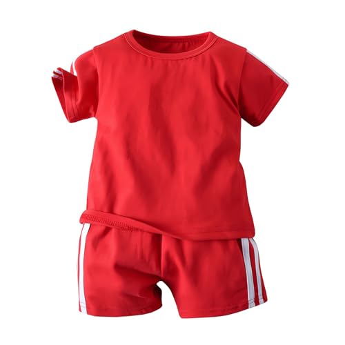 Toddler Boys Girls Clothing Set Zip Cotton Sweatsuits Kids Sports Clothes Outfit Athletic Jacket Outerwear 6M-5Y