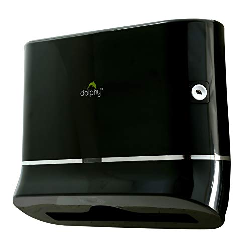 Image of Dolphy Multifold Mini Hand Towel Paper Dispenser Black