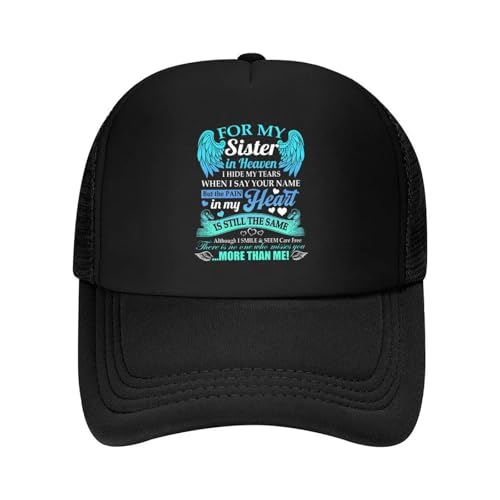 Casquette de baseball en maille hip hop respirante angel wings memorial