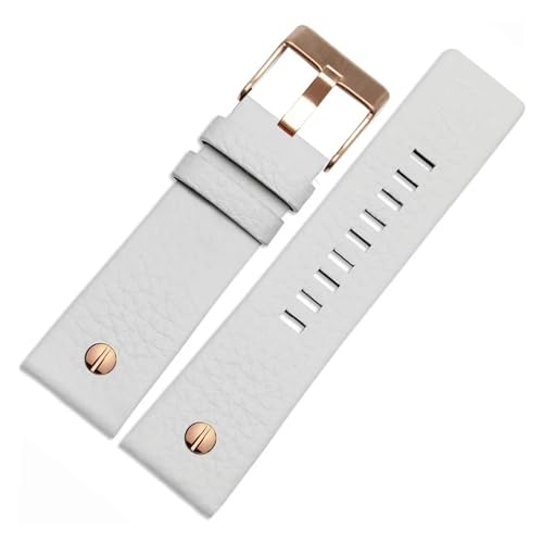 HMFang fB[[EHb`Xgbv U[Xgxg DZ7314 DZ7256 EHb`oh 24MM 26MM 28MM 30MM xbgt C`uXbg(White-rose gold,30mm)