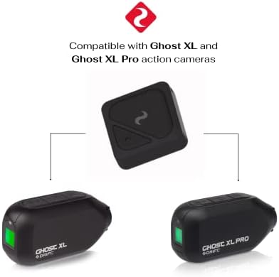 Drift Innovation Bluetooth Remote Control - Start, Stop and Change Mode on Your Action Camera Remotely. Easy Set Up, Use. With Wrist Strap. Drift Camera Accessories Compatible With Ghost XL and XL Pro