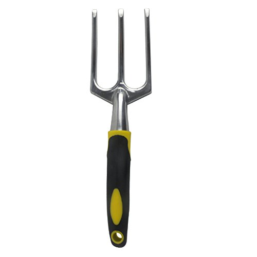 BeiLan Gardening Tools Set, 4 Piece Garden Tools for Trowel, Transplanter, Cultivator, Weeding Fork Digging Weeding Loosening Soil Aerating Transplanting