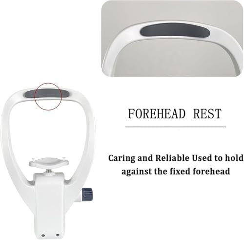 Soporte frontal y mentonera ajustable para autorrefractómetro óptico 5