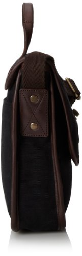 Will Leather Goods Men's Perry Small Crossbody, Black/Brown, One Size3
