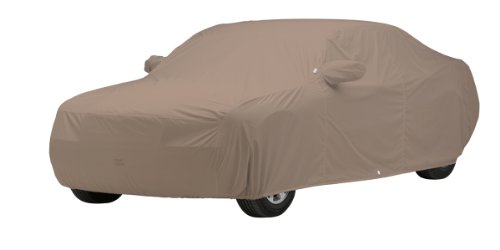 Image of Covercraft Custom Fit Car Cover for Ford Mustang - WeatherShield HP Series Fabric, Taupe